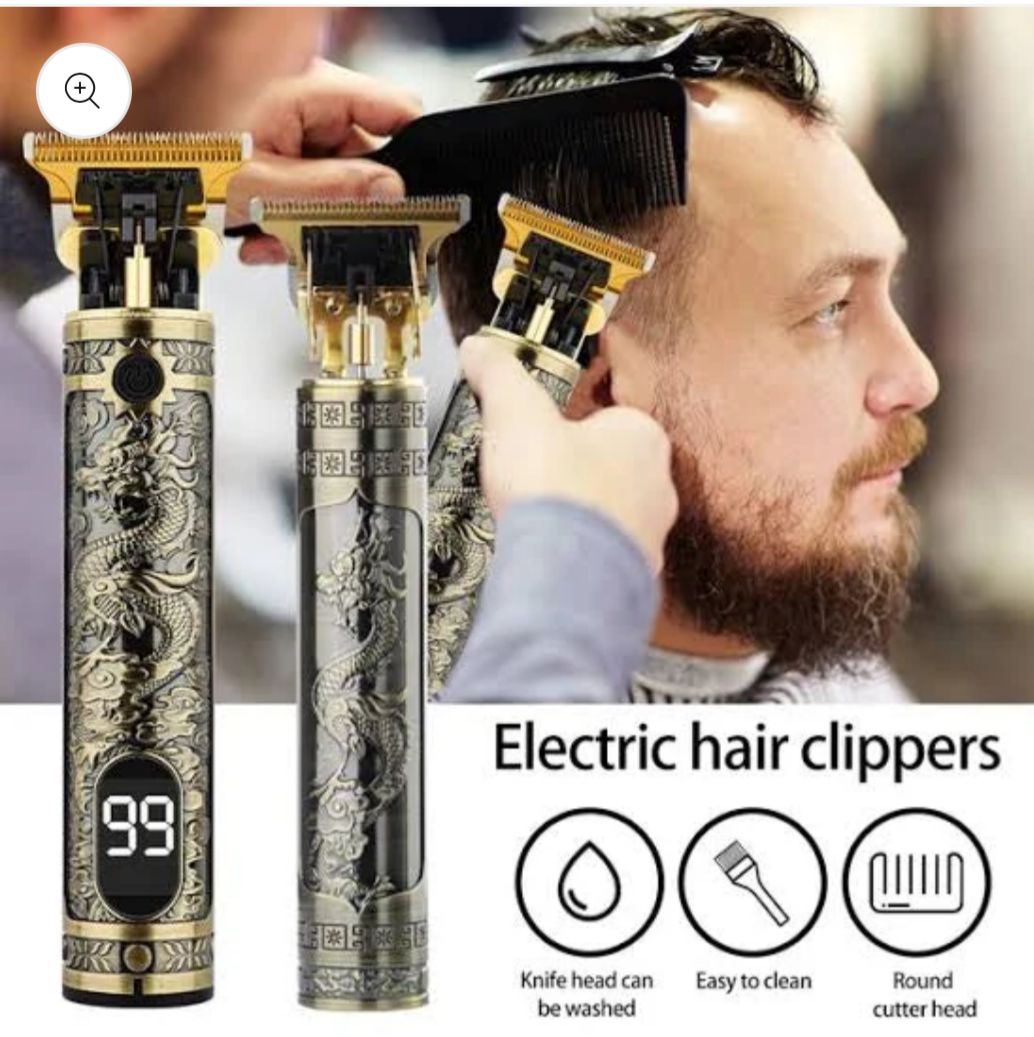 T9 HAIR TRIMMER CORDLESS PROFESSIONAL HAIR CLIPPERS ELECTRIC TRIMMER