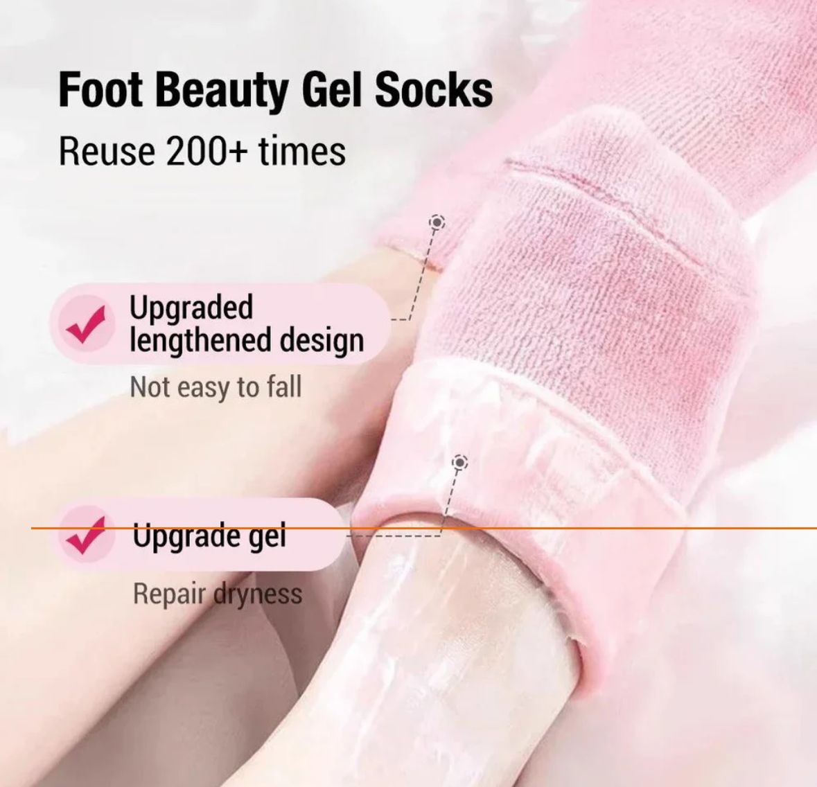 SILICONE GEL SOCKS