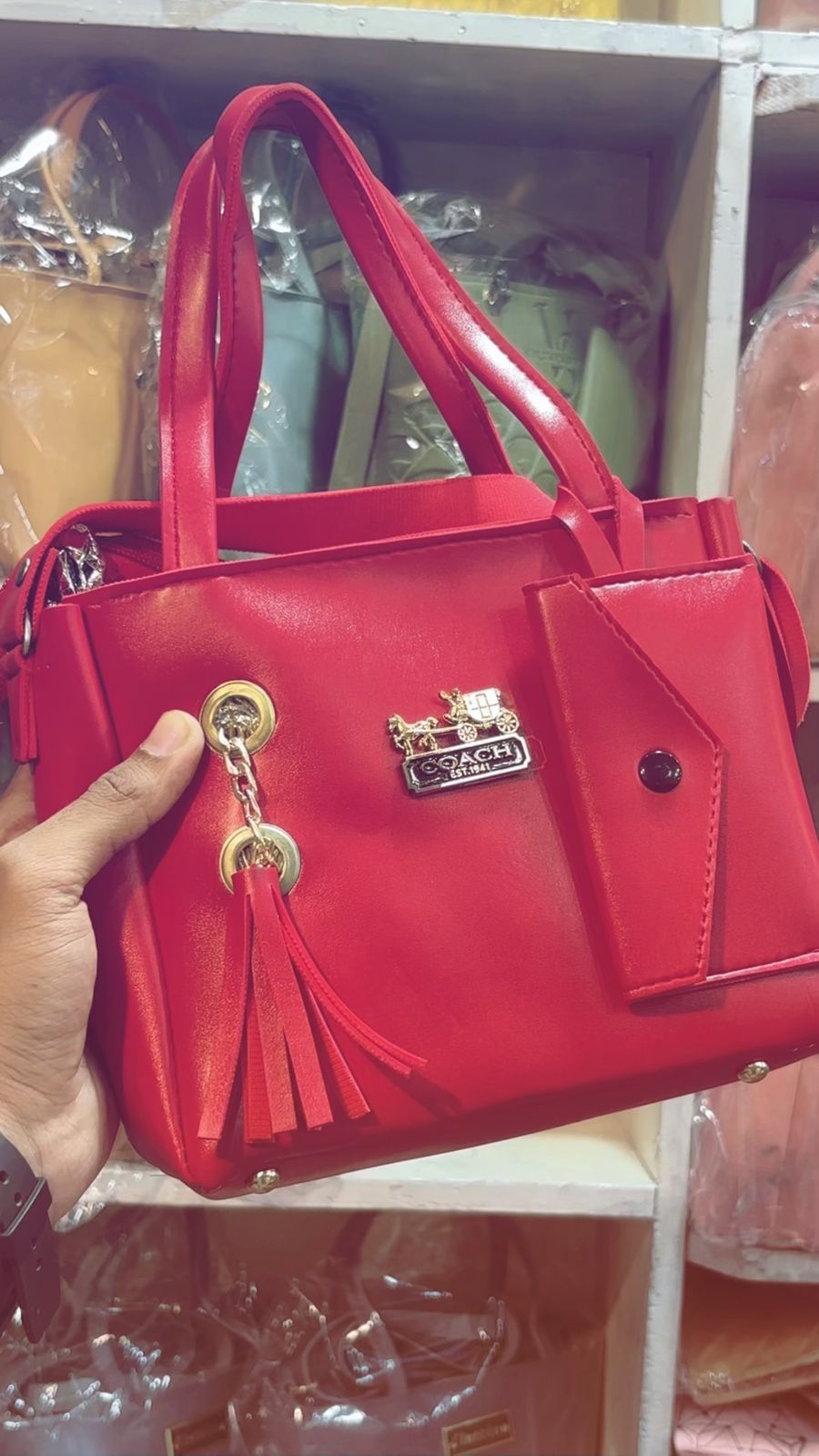 LADIES ONE IN TWO HAND BAG AVAILABLE